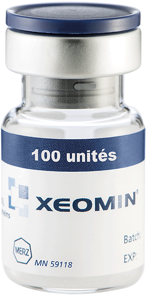 Bottle of Xeomin vial